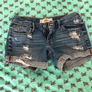 Hollister denim shorts